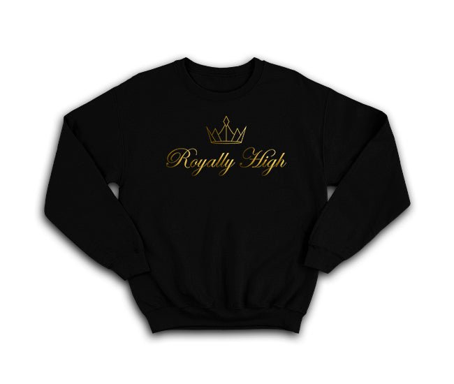 Royally High casualwear black sweatshirt
