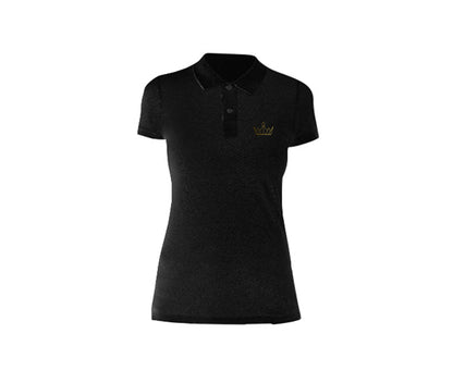 Ladies Casual Black Polo Shirt 