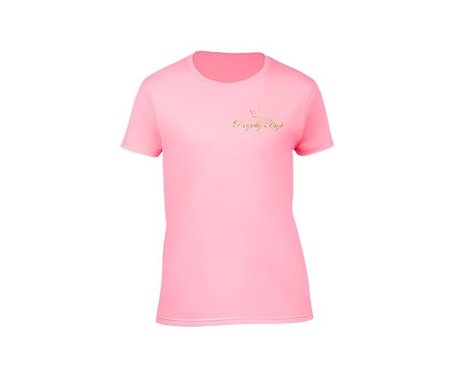 casual pink t-shirt for ladies
