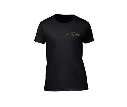 casual black t-shirt for ladies