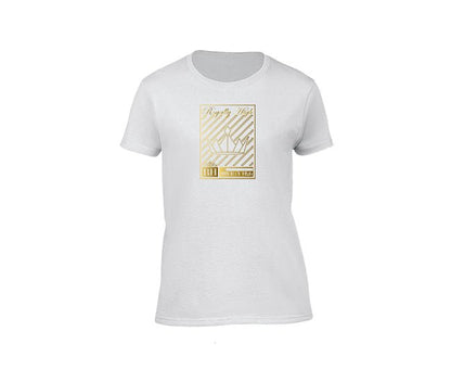 Essential Gold Crown Women's T-Shirt - White T-Shirt - Good quality womens T-Shirts | Royally High