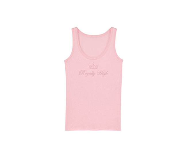 Pink Logo Ladies Fitted Vest