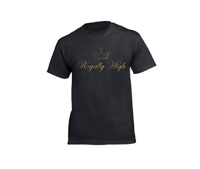 casual black t-shirt for men