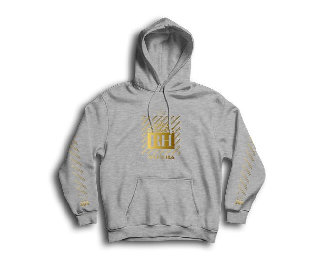 Royally High streetwear heather grey hoodie