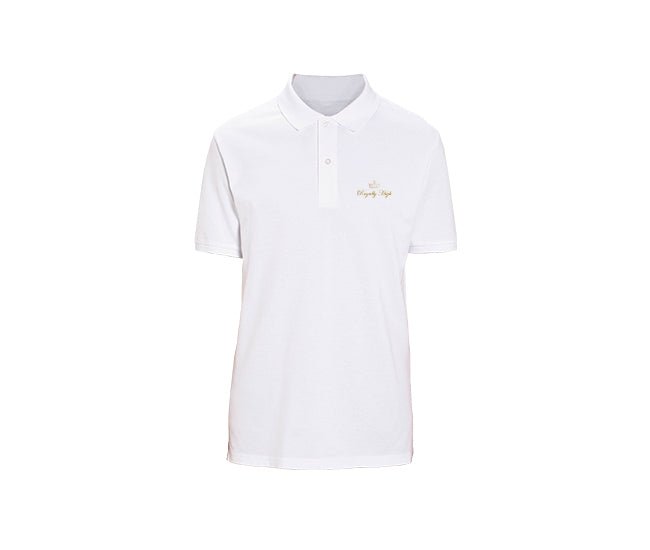 casual white polo for mens