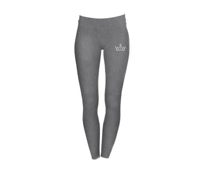 Royally High Queen's Crown Printed Sport Leggings