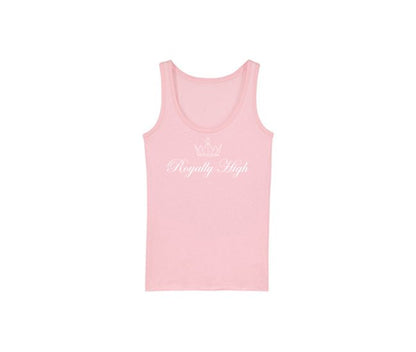 White Logo Ladies Fitted Vest