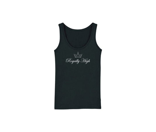 White Logo Ladies Fitted Vest