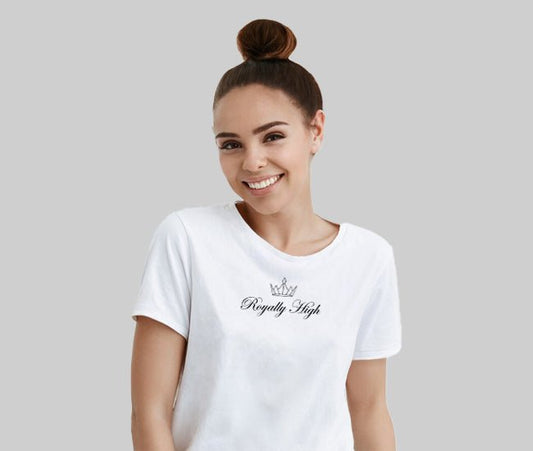 Women's Icon Monochrome Crew Neck Jersey T-shirt