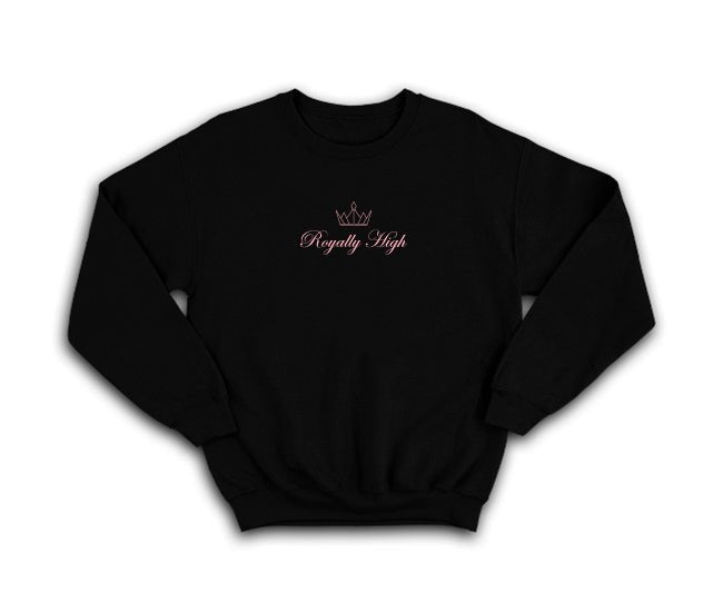 Royally High ladies casualwear black sweatshirt